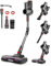 4-in-1 Cordless Vacuum Cleaner 2025 new model, 33KPA Powerful Suction, 45 Mins Runtime, Removable Battery, Lightweight Stick Vacuum for Floor, Carpet, Car, Pet Hair, with HEPA Filter & LED Brush