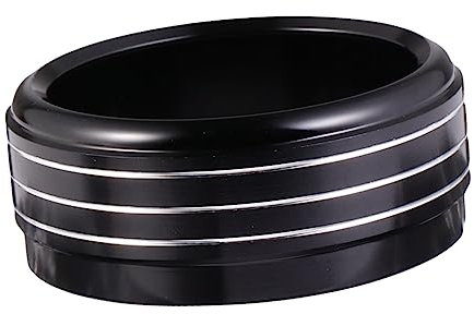 Mikinona Klimaanlage Trim Knopfdeckel für Schwarze Installieren Verleiht Dem Auto ein Stilvolles Interieur Langlebig