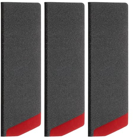 sourcing map 3Pcs Knives Edge Guard, 7.5x2.3 ABS Knife Cover Sleeves Blade Protector Universal Knife Sheath for Home Kitchen