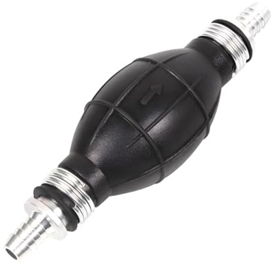 LKRXW 12mm Bomba de Cebado Gasolina Bombas de Combustible Manual Bomba Mano | Diésel Transferencia Sifón la Línea Manguera Aspiración Líquido Aceite Transporte Auto Barco