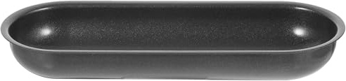 COLLBATH Molde para Pan de Salchicha de Acero al Carbono Recubrimiento Antiadherente, Molde para Hornear Pan de Hot Dog, Resistente al Horno, Tamaño Mediano, Color Color Aleatorio