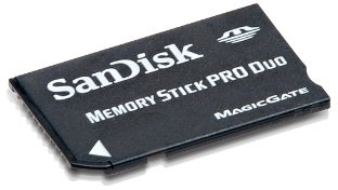 SanDisk SDMSPD-002G-B35 2 GB Pro Duo Memory Stick with MagicGate
