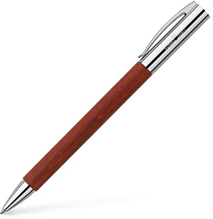 Faber-Castell Ambition Pearwood Brown Twist Ballpoint Pen