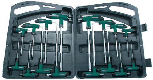 Brüder Mannesmann T-Schraubgriff-Satz, 16-teilig | M18190