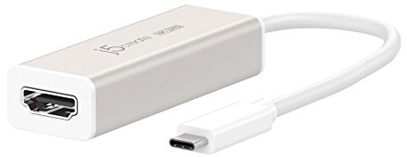 j5create USB Type-C to 4K HDMI Adapter JCA153 / 4K @60 Hz/for MacBook, Chromebook, Type C Laptops