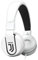Juventus Football Cuffia microfono incluso |ON-EAR |con filo cavo aux | Bianco/Nero | con adattatore usb-c