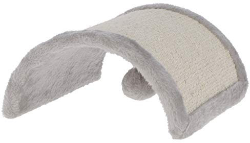 Kerbl Pet Kratzbrett Half Moon, grau, 26x22x11 cm