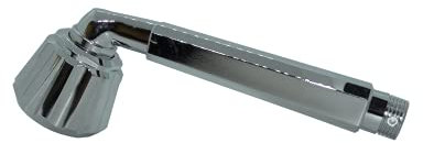 Retro Star Handbrause Kunststoff verchromt Duschkopf Brausekopf mit 2 Strahlarten