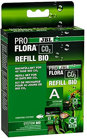 JBL PROFLORA CO2 REFILL BIO, refill set for bio-CO2 fertilization systems, components A and B