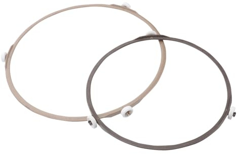 HEMOTON 2 Stück Mikrowelle Drehteller Ring Mikrowellenglas Drehteller Plattenrollenstütze Radring Außendurchmesser 8. 7/ 221Mm