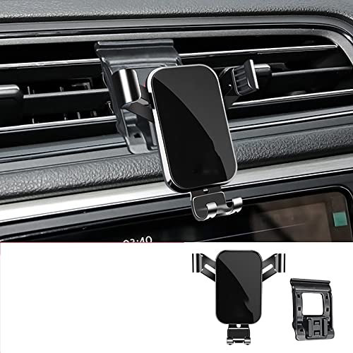 Leenax Enterprises Handy KFZ Halterungen Handyhalterung Auto Smartphone Halterung 360° Drehbar mit stabilem Lüftungshaken geeignet für Porsche 16-17 Cayenne (Big Screen),B