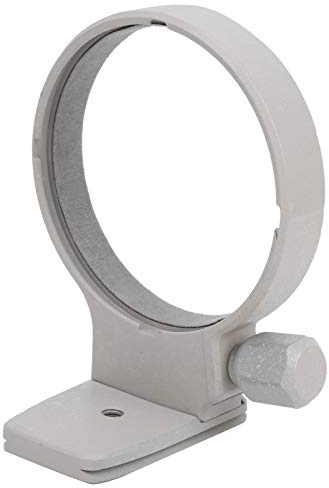 Anneau de Montage de trépied de Collier d'objectif, Accessoire d'anneau de Collier de Montage de trépied d'objectif en métal Gris pour Objectif d'appareil Photo 70 mm à 200 mm