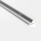 WITEN&NOCK 100 cm de perfil de protección contra golpes de aluminio para ducha, ducha, ducha, ducha, cabina de ducha, recto, deflector de agua, cromado