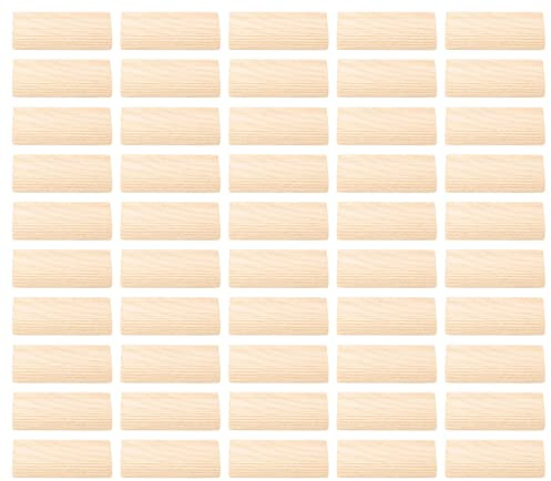 Tassello in legno in legno a tenone inserzione in legno dowel faggio solido faggio in legno piatto design per mobili mobili che creano 10x50mm 50 pezzi set