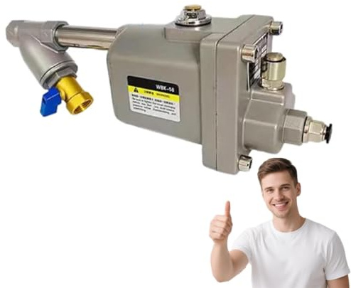 Valvola di scarico automatica a perdita d'aria zero, condensa (1/2) Completamente for serbatoi compressi, filtri, separatori, essiccatori tramite galleggiante automatico(WBK-58-1Set)