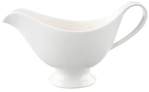 Villeroy & Boch For Me Salsera,Porcelana Premium, Blanco, 0,40 l