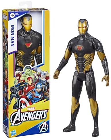 Marvel Avengers Titan Hero Series Blast Gear Actionfigur Iron Man 30 cm für Kinder ab 4 Jahren