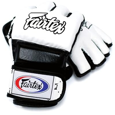 Fairtex MMA Handskar vit/svart L