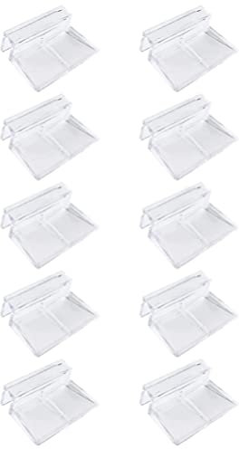 POPETPOP Aquarium Abdeckrahmen Teiliges Transparentes Acryl Fischbehälter Halter Für Aquarien Stabiler Halt Für Abdeckungen Und Schläuche Für Arten Von Fischkästen