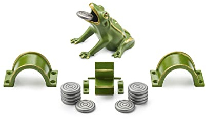 Générique Jeu de la Grenouille – Kit Métallique Complet en Acier Inoxydable SS304 avec 10 Jetons