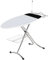 Top House Italia Elegant Profi Asse da Stiro - 125x46 cm - Salvaspazio, robusto, pieghevole - Copriasse anti piega termoriflettente