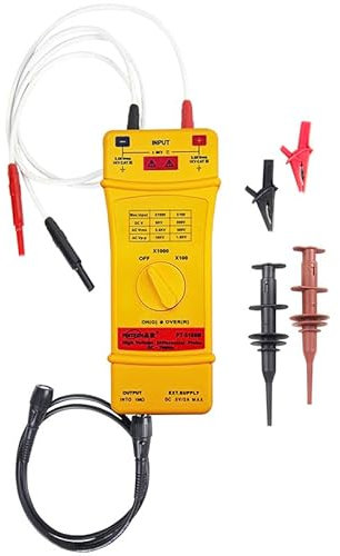 PINTECH High Frequency Differential Probes for Oscilloscope 16kV, 70MHZ, 100X/1000X Attenuation Rate, Oscilloscope Probe with Standard BNC Interface, PT-5160M