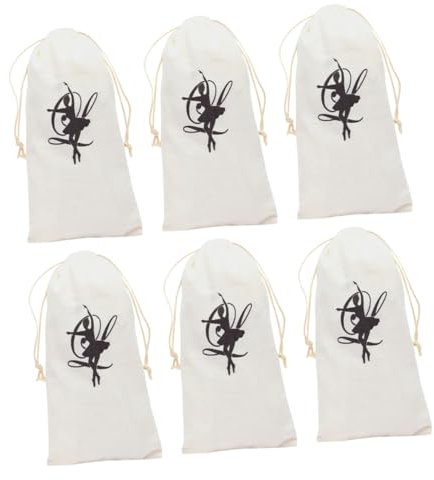 Yardwe 6stücke Ballettschuhtasche Mit Kordelzug Canvas Für Tanzschuhe Aufbewahrungsbeutel Für Reise Und Alltag Schutzhülle Für Ballettschuhe
