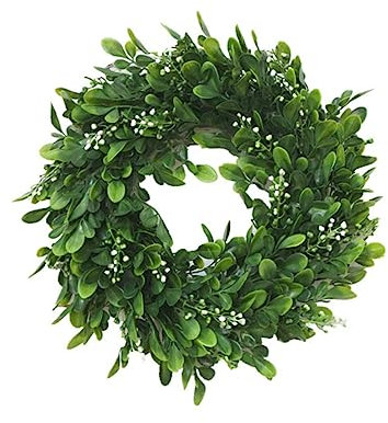 RORPOIR Weihnachtstür-wanddekoration Grüne Pflanzengirlande Weihnachtskranz Für Die Haustür Weihnachtsdekoration Für Zuhause