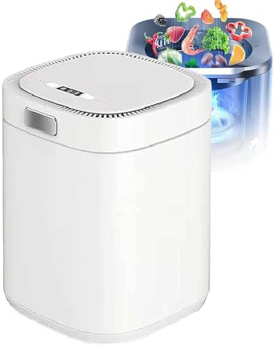 Composter elettrico da cucina, trasforma i rifiuti alimentari in fertilizzante con macinazione a bassa velocità, ideale per uso interno