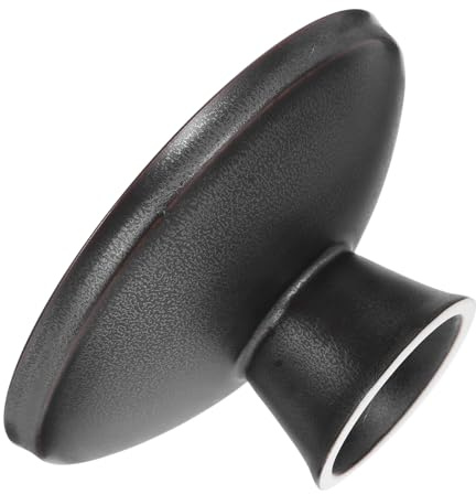 Amosfun Coupe à Fruits En Céramique Sur Pied Haut Noir Ancien, Bol Alimentaire En Céramique Ventilé, Corbeille à Fruits Décorative Vintage, Pour Maison, Restaurant Et Bar