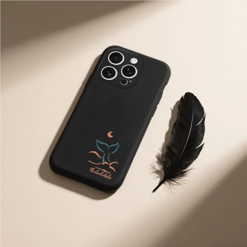 QIODAYI Compatible con Motorola Moto G22 Funda Silicona Pareja Ballenas Antigolpes Suave TPU Diseño Tierno