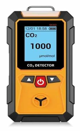 Rilevatore di gas Misuratore di ossino/O2/carbonio/monossido/CO/H2S Analizzatore di gas combustibili Ex Rilevatore di perdite Monitor della qualità aria Ampie applicazioni(GCO2)