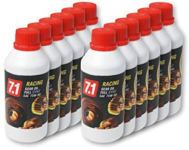 MALOSSI Getriebeöl RGS Racing, SAE 75W-90, 250ml, 12 Stück, Sparpack