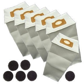 France Aspiration - Sac Aldes 30 Litres Universel + 4 Filtres Pour Centrales Axpir, Blue, Boosty, Dooble, Confort, Energy, Family (4 Achetes = +1 Offert)