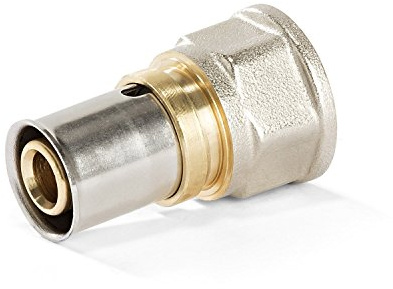 H2O-Flex® 32er Pressfitting mit 1 Innengewinde, Aluverbundrohr 3,0mm | für Mehrschichtverbundrohr 3,0mm, DVGW zertifiziert, Pressprofil: TH, U und H