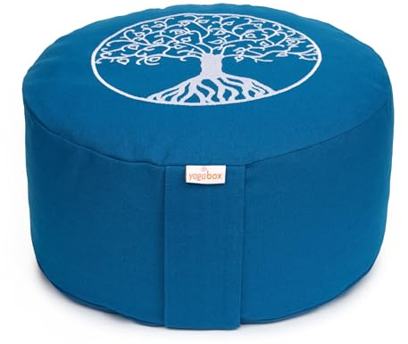 Yogabox Meditationskissen Glückssitz® Lebensbaum