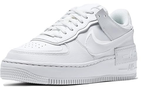 Nike Damen Air Force 1 Shadow Sneaker, White, 41 EU