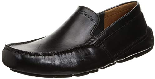 Clarks Herren Markman Plain Mokassin, Schwarz, 47 EU