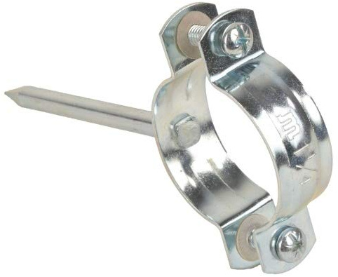 10 Stück - Stiftrohrschellen 1/2 bis 125mm Größe 40 mm