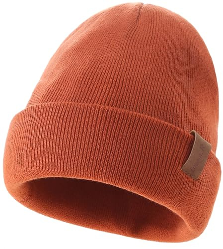 AHAHA Mütze Damen Beanie Strickmütze Damen Winterhüte für Frauen Warm Unisex Cuffed Beanie Hats