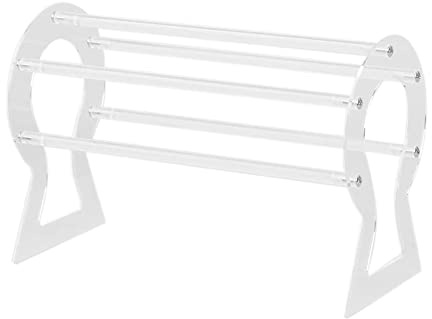 Povxlum Stirnband Halter, Durchsichtiger Stirnband Organizer, Acryl Haar Reifen Display StäNder, Stirnband Aufbewahrung Halter für Frauen und MäDchen