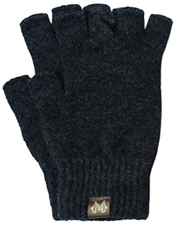 Noble Wilde, Possum Damen/Herren Handschuhe ohne Finger, 40% Possum, 53% Wolle, 7% Seide
