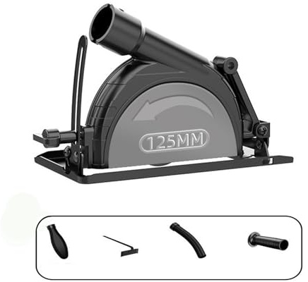 Angle Grinder Stand,Only compatible with1.65-Inch Bore & Cutter Adapter Bracket - Adjustable Conversion Kit for 4Inch & 4-1/2 Grinders for Secure Metal & Wood Cutting(Check Compatibility)