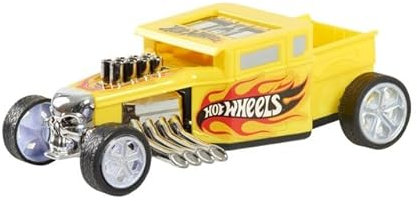 Hot Wheels 2020 HW Flames and Fun Fast Racer - Coctelera de huesos (amarillo)