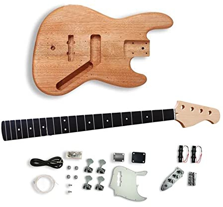 professionell Elgitarrsats 21 Band Elektrisk Basgitarrkropp Med Alla Tillbehör Basgitarr Oavslutat Projekt DIY-gitarrdelar Oavslutad Gitarrsats