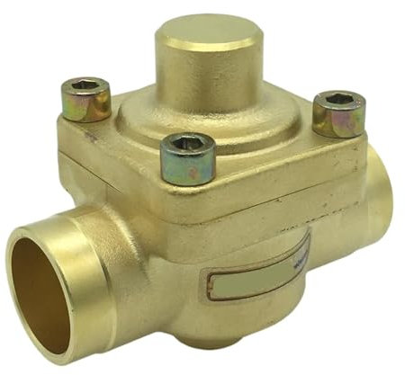 Clapet anti-retour Le clapet anti-retour à piston de 1-5/8 a été conçu avec une fermeture et un joint de piston, un corps en laiton forgé, un débit maximum et une chute de pression minimale.