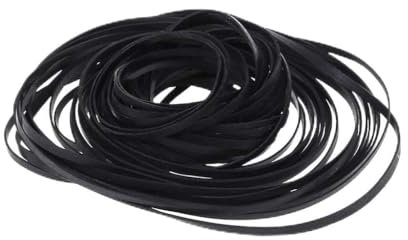 Ersatz-Plattenspieler-Gürtel, Gummi, flacher Antriebsriemen für Plattenspieler, DVD, CD-ROM, 4 mm breit, Kassette, Bandantriebsriemen, sortierter Riemen, Aufnahmegeräte, Adapter, Display, Regal,