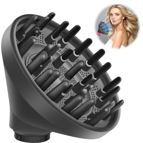 Flintronic Upgraded Diffuser Nozzle for Air-wrap, Upgraded Diffuser Attachment for Curling Iron, for HS01 Converting Styler to Hair Dryer