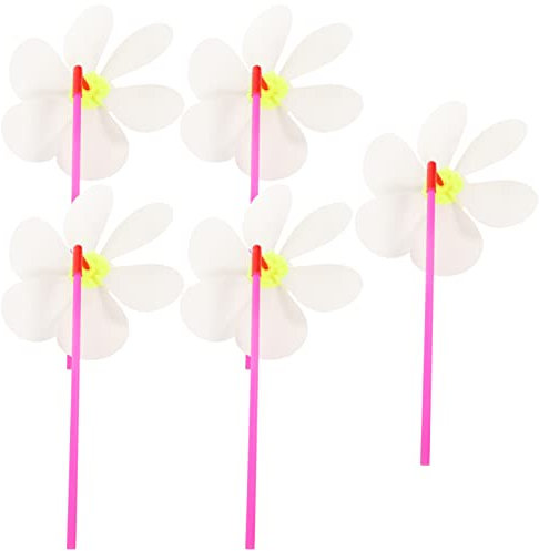JOINPAYA 5stücke Teiliges Unbemaltes Papier Windrad Für Junge Mädchen DIY Bastelset Für Kindergarten Leere Graffiti Windmühlen Zum Individuellen Bemalen Spielerisches Malmaterial Für Jungen