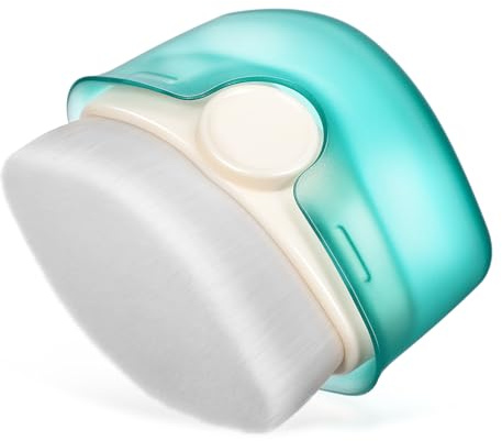 Abaodam Foundation Pinsel Mit Flachem Kopf Tragbarer Make-up Pinsel Für Flüssig Und Puderprodukte Mit Abdeckung Für Präzise Anwendung Und Gleichmäßiges Finish